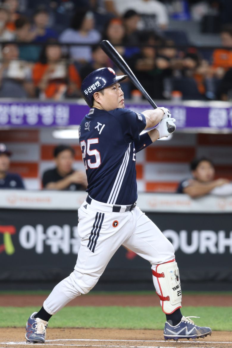 두산 양의지. 사진=두산 베어스 제공