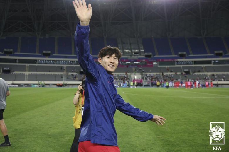 배준호. 사진=대한축구협회 제공