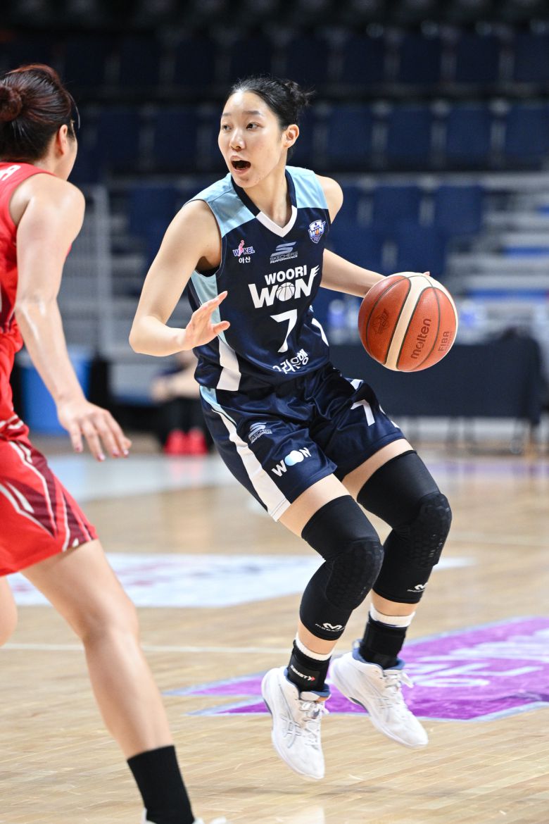 우리은행 이민지. 사진=WKBL 제공