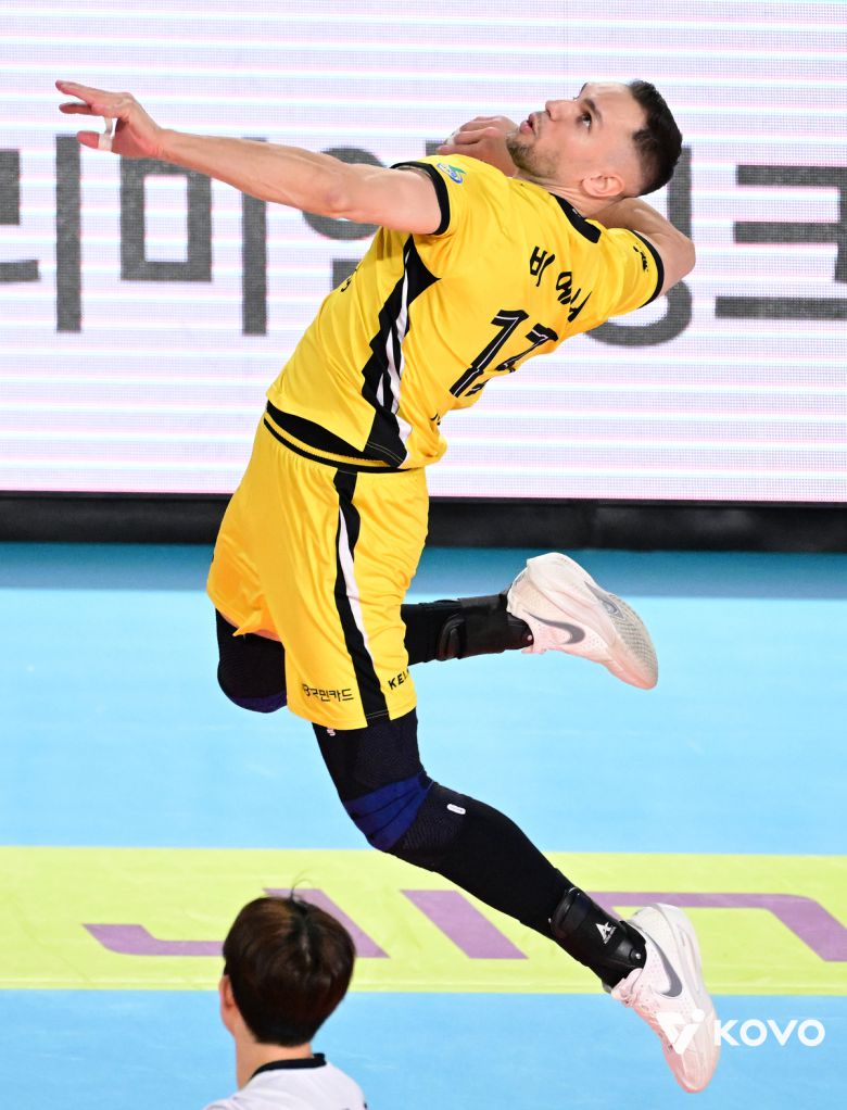 KB손해보험 비예나. 사진=KOVO 제공