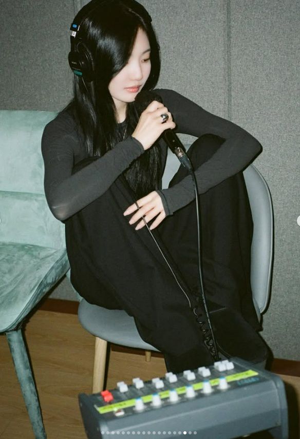 닝닝 개인 인스타그램 캡처