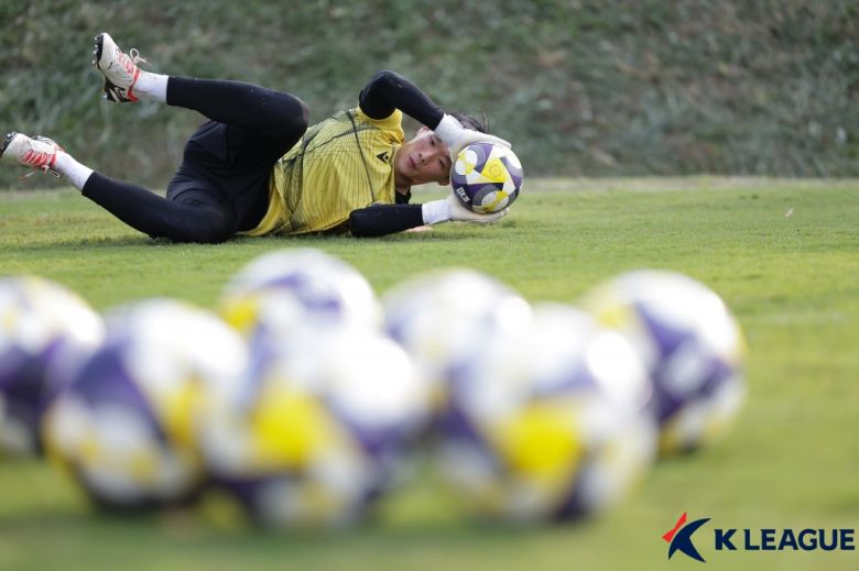 골키퍼 민성준. 사진=한국프로축구연맹 제공