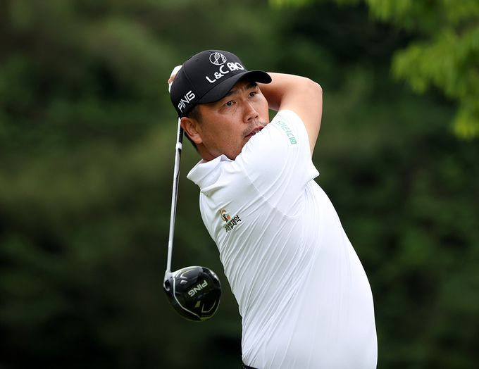 KPGA 선수권에 출전한 이대한이 경기를 펼치고 있다. 사진=KPGA 제공