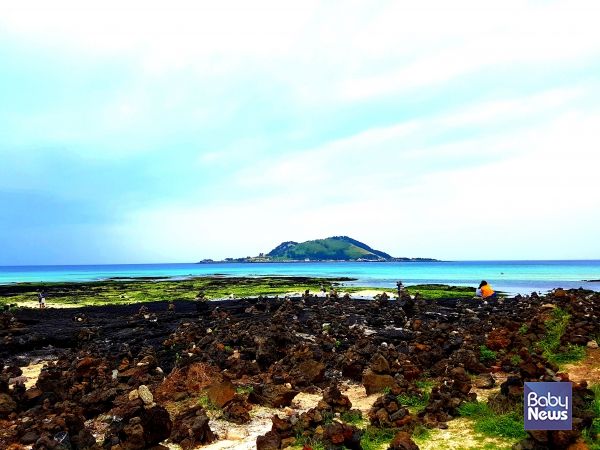 한림에서 바라본 비양도. ⓒ김재원