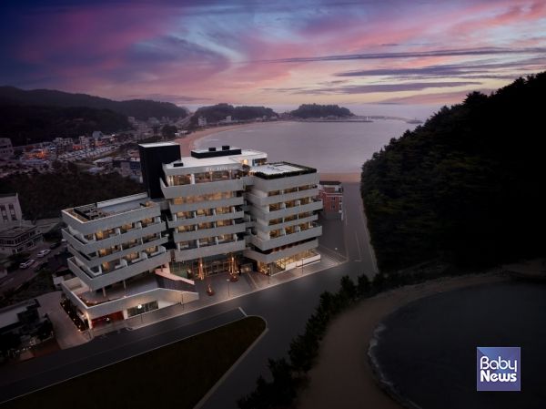 브리드호텔 양양 전경. ⓒ한화호텔앤드리조트