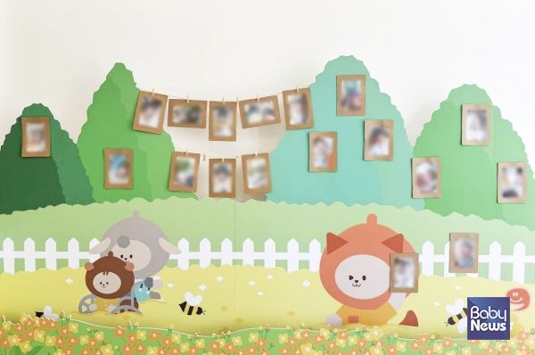 도토리하우스 내부 병동 인테리어 현장 사진. ⓒ한화호텔앤드리조트