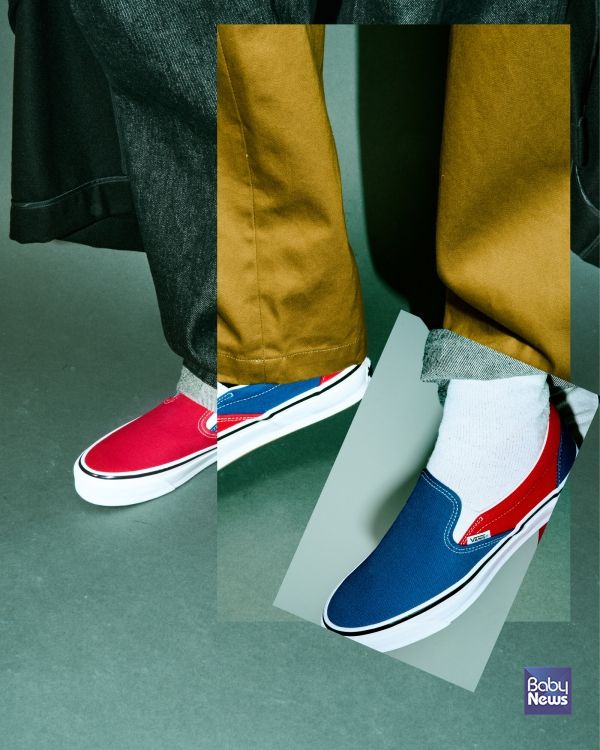 반스, OTW 바이 반스와 Engineered Garments의 협업 슬립-온 공개. ⓒ반스