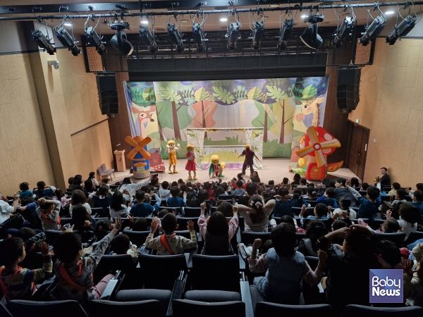 뮤지컬 인형극 〈층간소음 예방 대작전!〉 공연. ⓒ서울중구