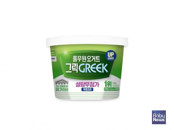 ‘대한민국 퍼스트브랜드 대상’에서 올해 처음 신설된 그릭요거트 부문에 선정된 ‘풀무원요거트 그릭’. ⓒ풀무원다논