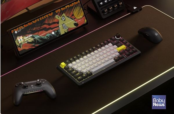 커세어 메이커 프로 75 홀 이펙트 DIY 키보드. ⓒ커세어