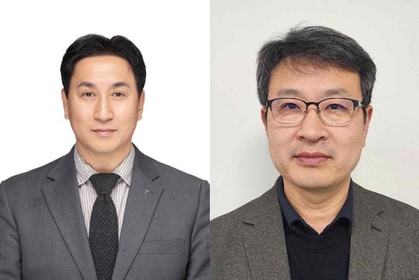 사진 왼쪽부터 고우일 부사장, 서현성 부사장. 사진=NH농협금융지주.