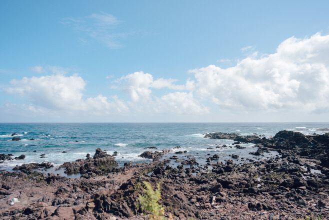 서귀포 바다는 제주 바다 중에서도 유난히 푸른 물빛을 자랑한다./한국관광공사 제공