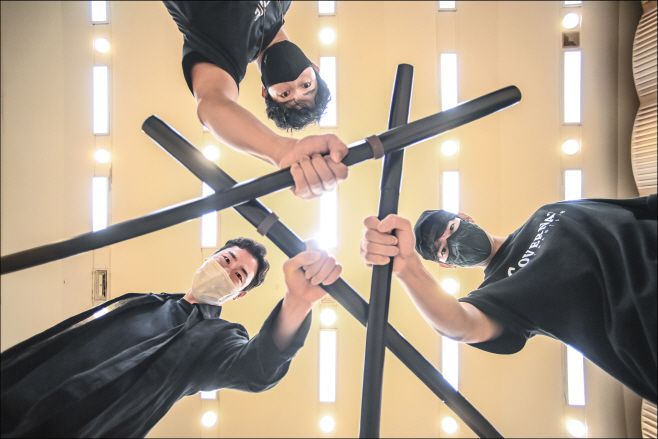 뮤지컬 ‘조선 삼총사’ 연습 장면./제공=세종문화회관