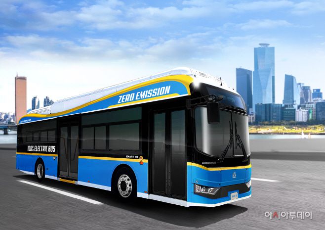 에디슨모터스의 전기버스. /제공 = 에디슨모터스
