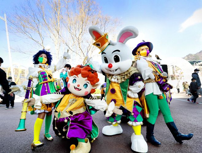 캐릭터 카니발 ‘리듬타’/ 서울랜드 제공