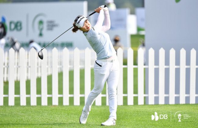 김희준. /DB그룹 한국여자오픈 조직위