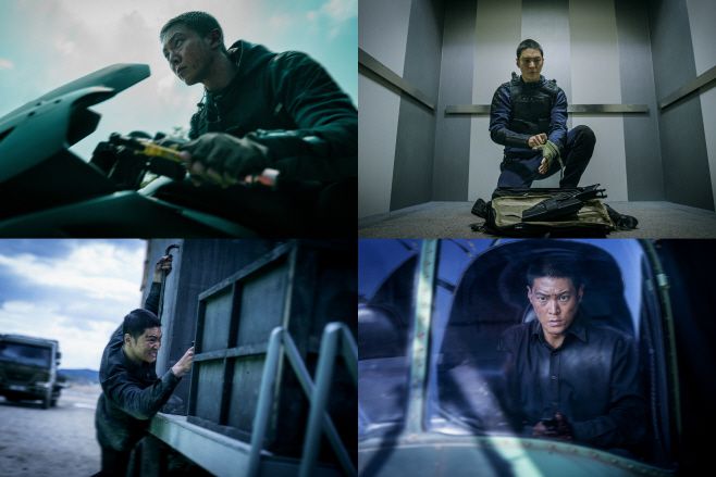 '카터'에서 액션을 소화하는 주원 /제공=넷플릭스