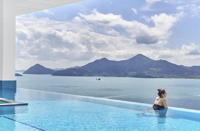 거제 벨버디어 인피니티풀/ 한화호텔앤드리조트 제공