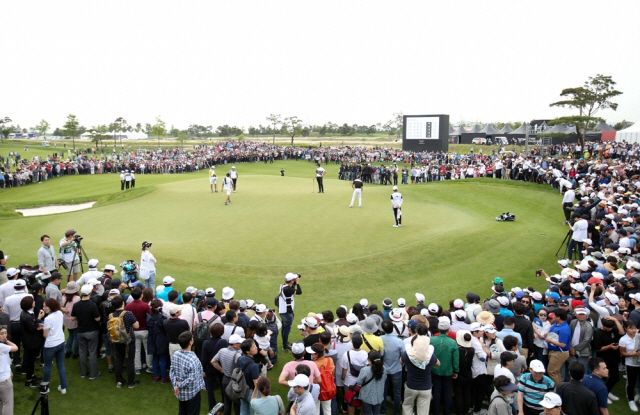 KPGA 제네시스챔피언십 경기 모습. /KPGA