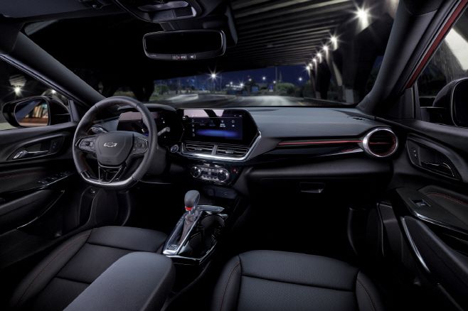 쉐보레 트랙스 크로스오버 RS 실내. /제공=한국지엠