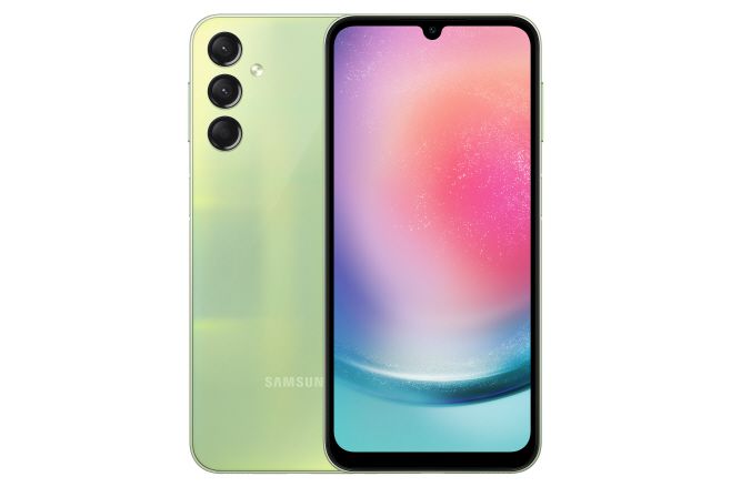 갤럭시 A24 라이트 그린./제공=삼성전자