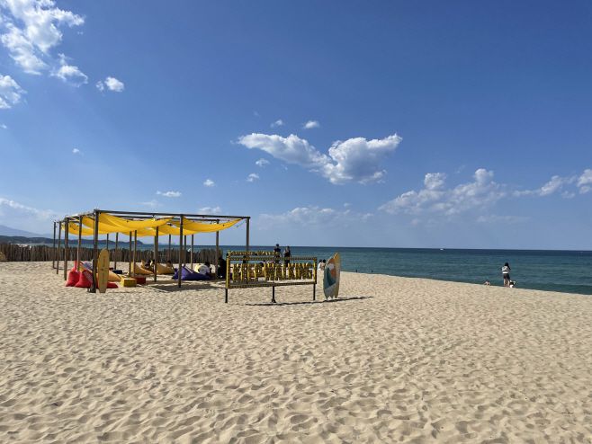 양양 서피비치는 다양한 편의시설을 갖췄다. 서피패스를 구매하면 이용 가능하다./ 김성환 기자