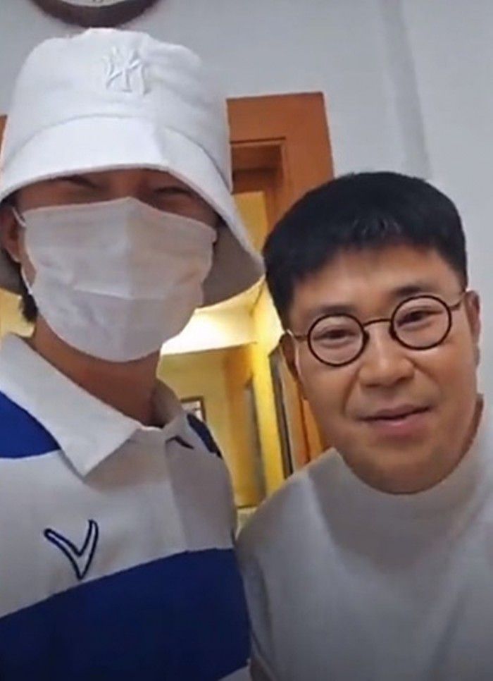 임영웅, 조영수 사진=임영웅 인스타그램