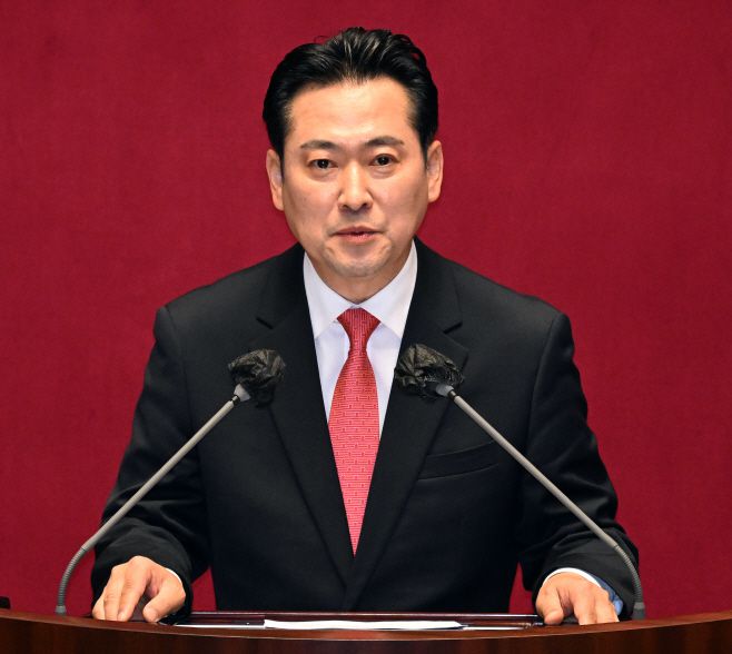 장동혁 국민의힘 원내대변인/송의주 기자