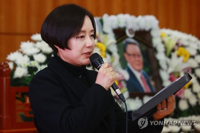 김수용 감독 영결식/연합뉴스