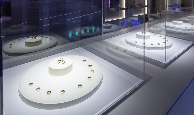 현지시간 26일 MWC24 삼성전자 '갤럭시 링' 전시부스 전경./삼성전자