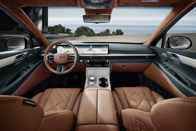 GV80 부분변경 모델 실내 / 제네시스