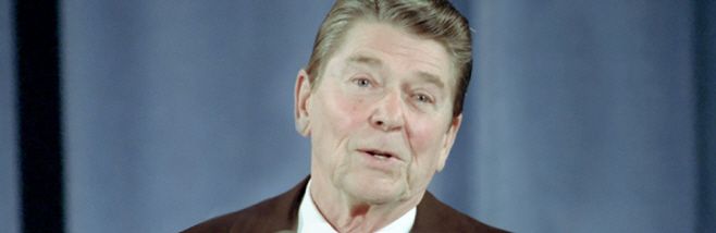 로널드 레이건 전 미국 대통령./레이건 대통령 도서관 홈페이지 캡처