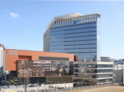 7일 개원한 순천향대 천안병원 새 병원 전경. /순천향대 천안병원