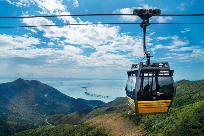 옹핑360 케이블카. / 홍콩관광청 제공