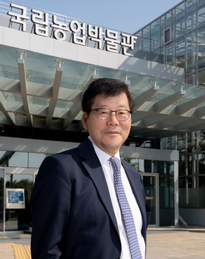 오경태 제2대 국립농업박물관장. /국립농업박물관