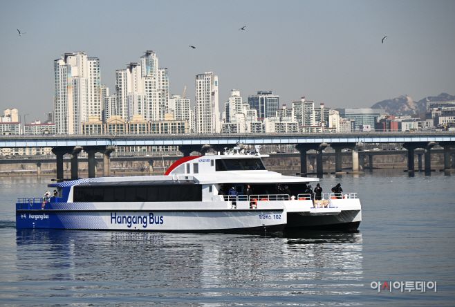 한강버스./정재훈 기자