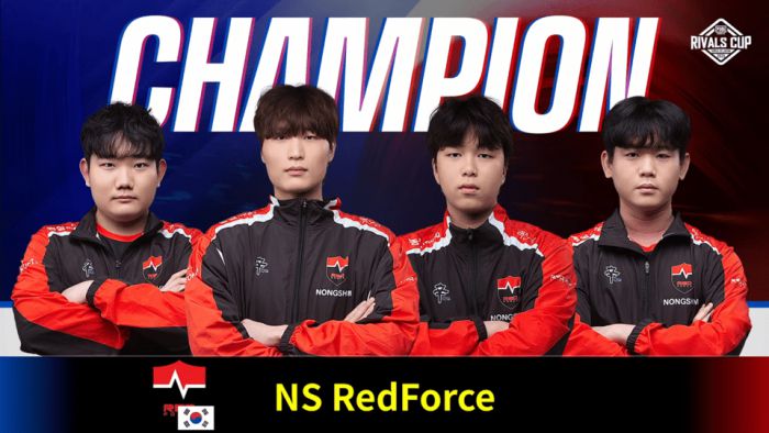 PMRC 우승 '농심 레드포스' /스크린샷