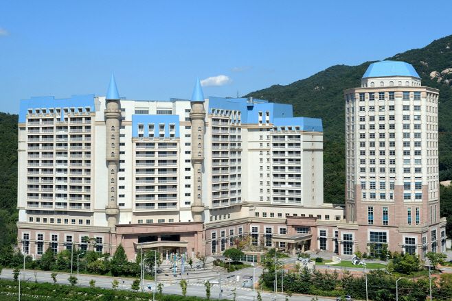 9일 재개장되는 '장암 아일랜드 캐슬 워터파크' 전경./의정부시