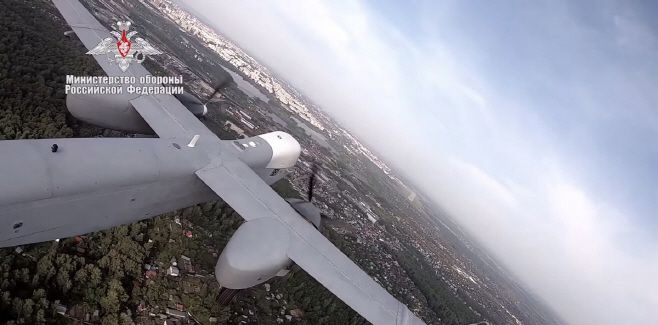 2019년 공개된 알티우스 비행 영상. /EPA·연합·러시아 국방부
