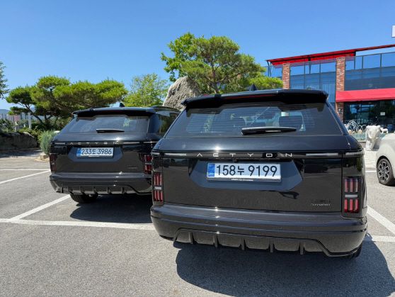 KGM 액티언 하이브리드./김아련 기자