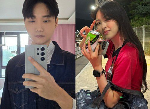 '모솔연애' 출연자 정목(왼쪽)과 지연./SNS