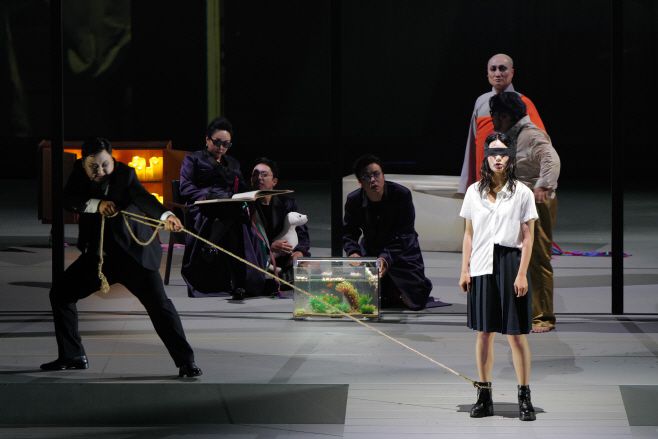 2025 전주세계소리축제 개막 공연 '심청'의 한 장면. /전주세계소리축제