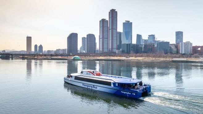 한강버스. / 서울관광재단 제공