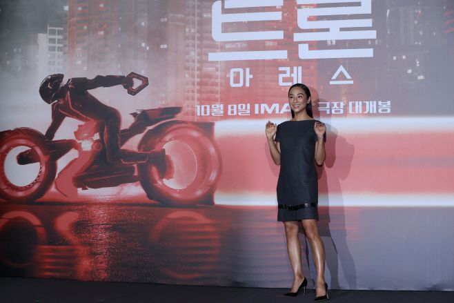 영화 '트론:아레스'로 한국 방문한 그레타 리/연합뉴스