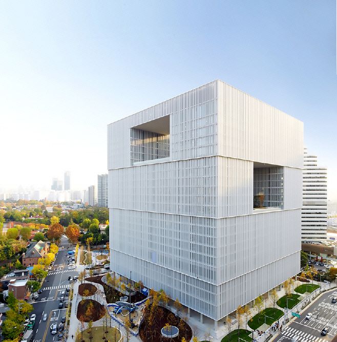 아모레퍼시픽 본사 전경./아모레퍼시픽