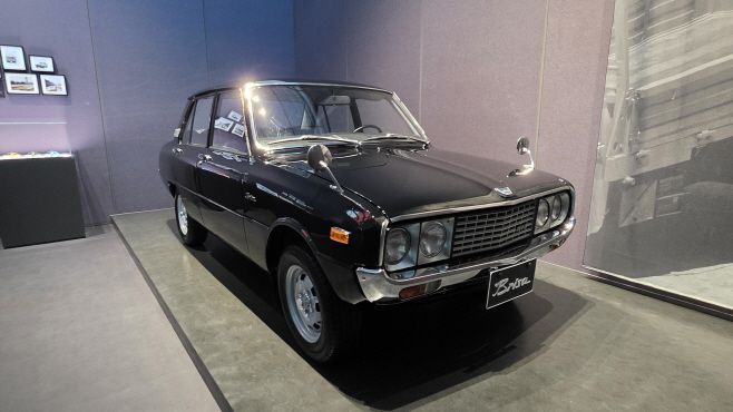 5일 경기 용인시 기아 비전스퀘어에 전시된 기아 브리사 차량의 모습./김정규 기자