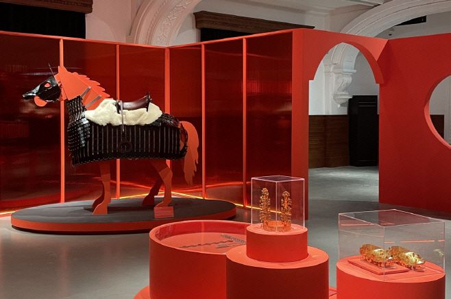 '말, 영원의 질주' 전시실 전경. /국립문화유산연구원