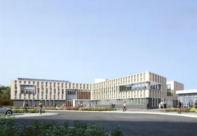 강원산림바이오센터 조감도. /강원도