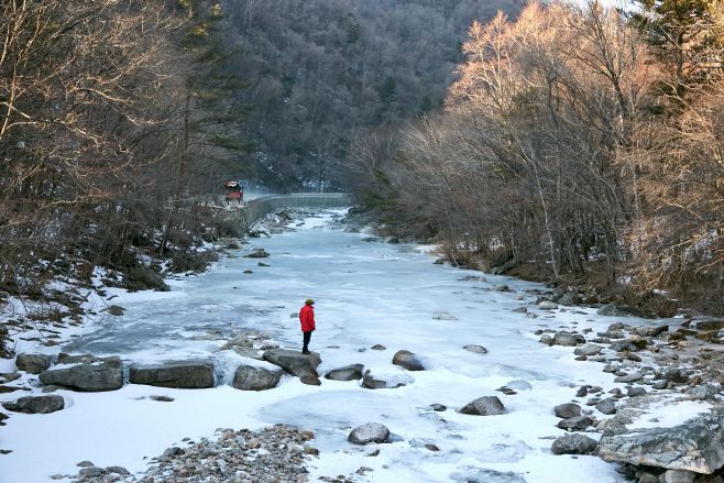 오대산 선재길. / 지엔씨이십일 제공