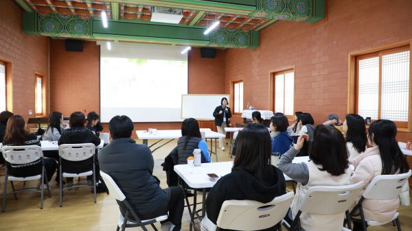 프로그램 진행 모습./제공=한마음선원